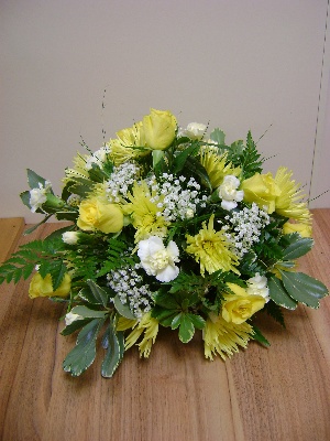 Yellow and White Posy