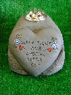 Large Heart Holder with Flowervase